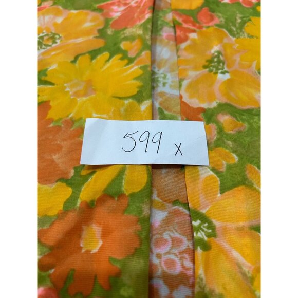 Vintage At Home Wear Van Raalte Sash Belt Floral Maxi Dress Size Medium Boho - Picture 8 of 9